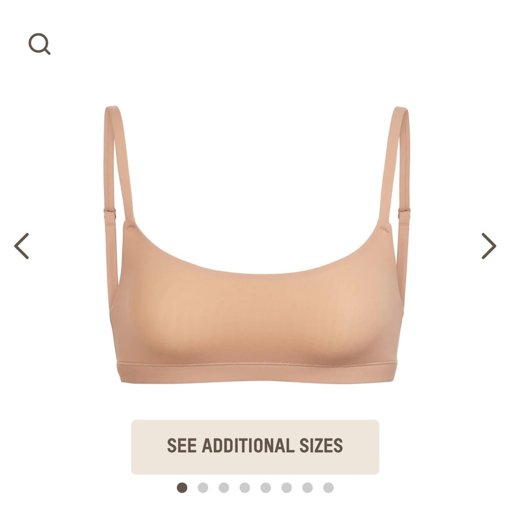 SKIMS FITS EVERYBODY SCOOP BRALETTE NWT SMALL